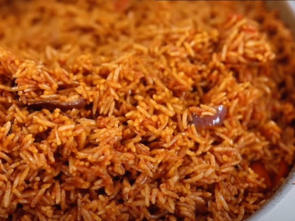 Nigeria  world famous best dish Jollof rice